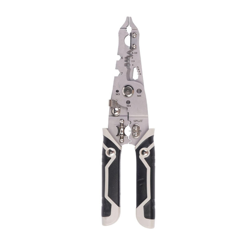 Wire Stripper Allinone Crimping Tool Cable Cutter Plier, Professional Electrical Wire Stripping Tool 9187378468180