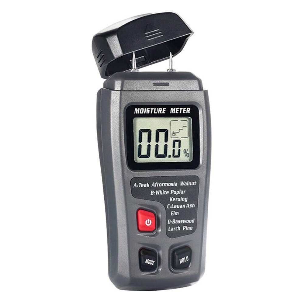 Moisture Meter Professional Digital Wood Moisture Meter 099.9% Timber Damp Detector Portable Lcd Display 9199774134330