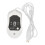 Wired RGB Ergonomic Gaming Mouse, Adjustable 7200DPI, 6 Programmable Buttons, 4.9ft Cable, White 5