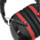Cache-oreilles pliables anti-bruit 12,3 oz Noir/Rouge 2