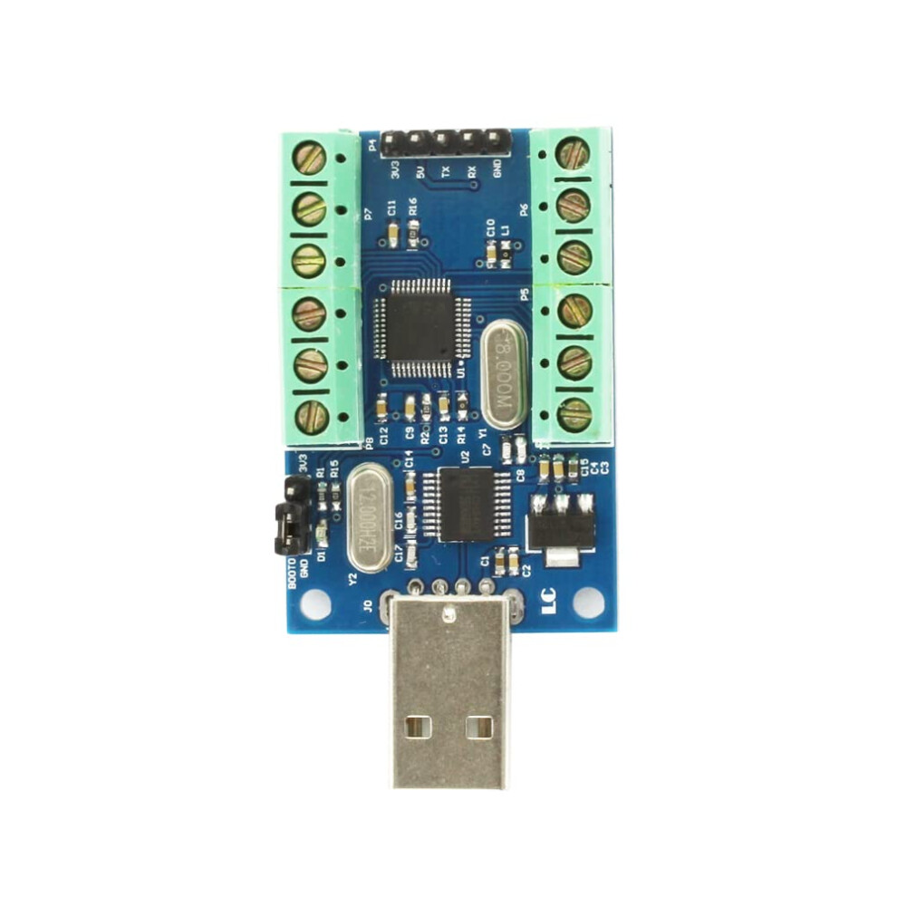 Adc Module 10 Channel 12Bit Precision Sampling Usb Data Acquisition Board 5V 3.3V 9187378468388