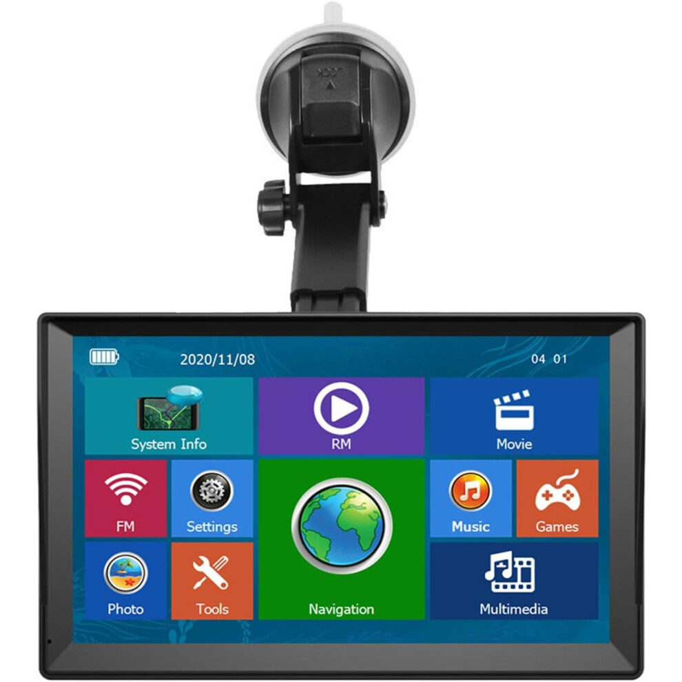 9Inch Gps Navigation System For Cars And Trucks With Hd Touchscreen, Uk Europe Maps, Lifetime Updates 9199774134507