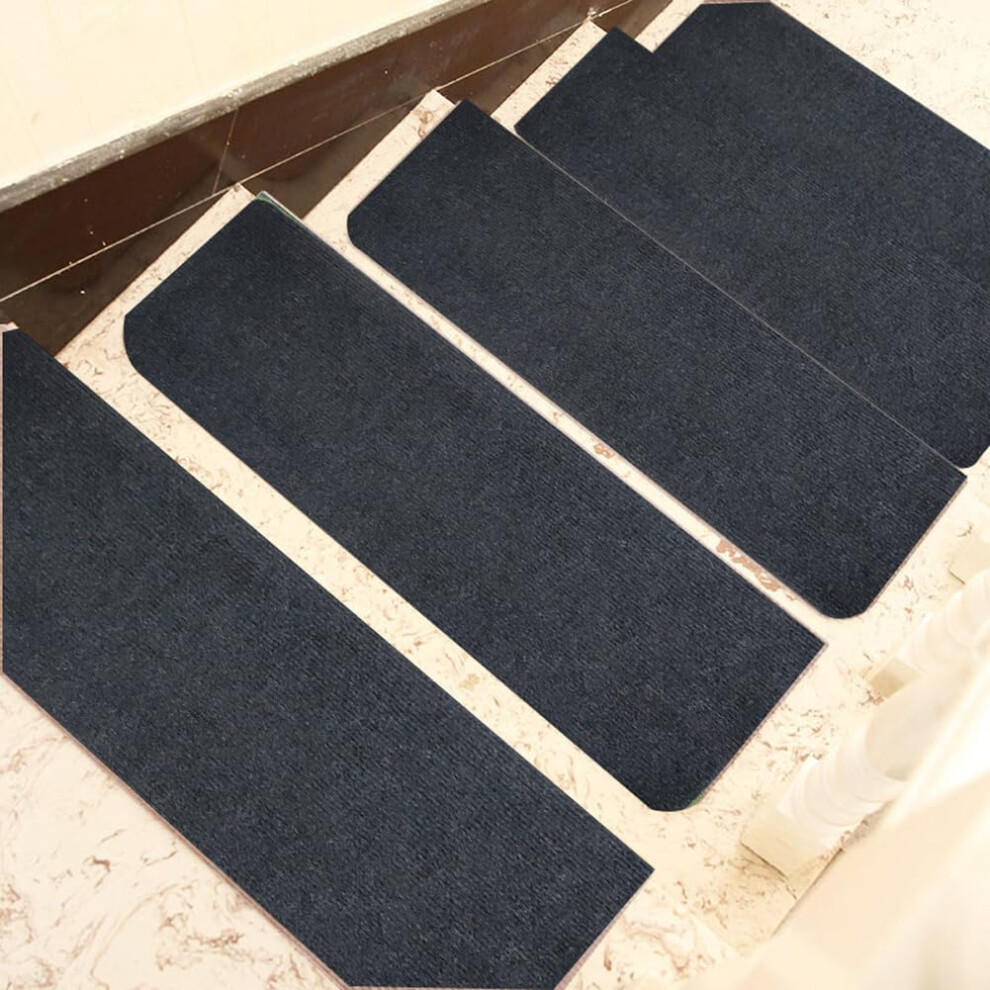 Stair Treads Non Slip Carpet For Wooden Stairs Self Adhesive Indoor Mat 60X60cm 9382693458650