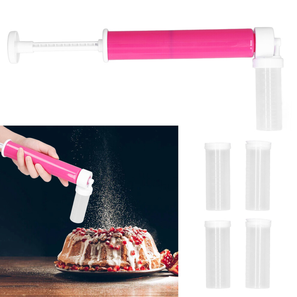 Leak-Proof Manual Airbrush - Rose Red Kit For Diy Cake And Pastry Decor 6951375912297