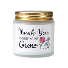Scented Candles Soy Wax Natural Lavender Scent White Lavender For Living Room Kitchen Yoga And Meditation Long Lasting