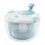 Large Capacity Salad Spinner with Double Layer Mesh Basket for Quick Vegetable Drying 5L 1