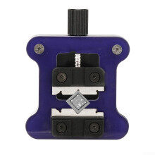 Soldering Fixture Holder with Adjustable PCB Clamp, Aluminum Alloy Stand for Precise Motherboard