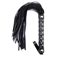 18.5 Inch Black Horse Riding Whip for Training Couples and Equestrian Use, 46cm Durable Material and Design