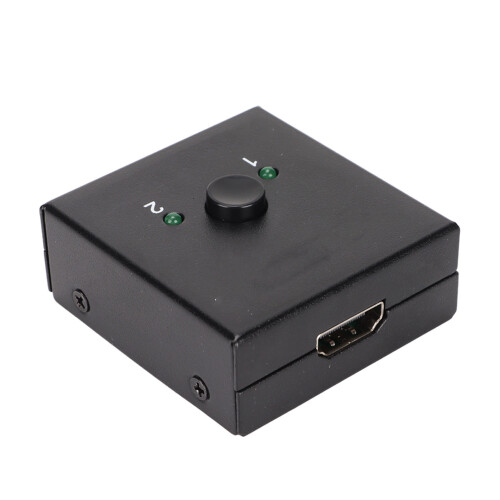 Διακόπτης HDMI για διπλές οθόνες, επιλογέας διπλής κατεύθυνσης που υποστηρίζει 1