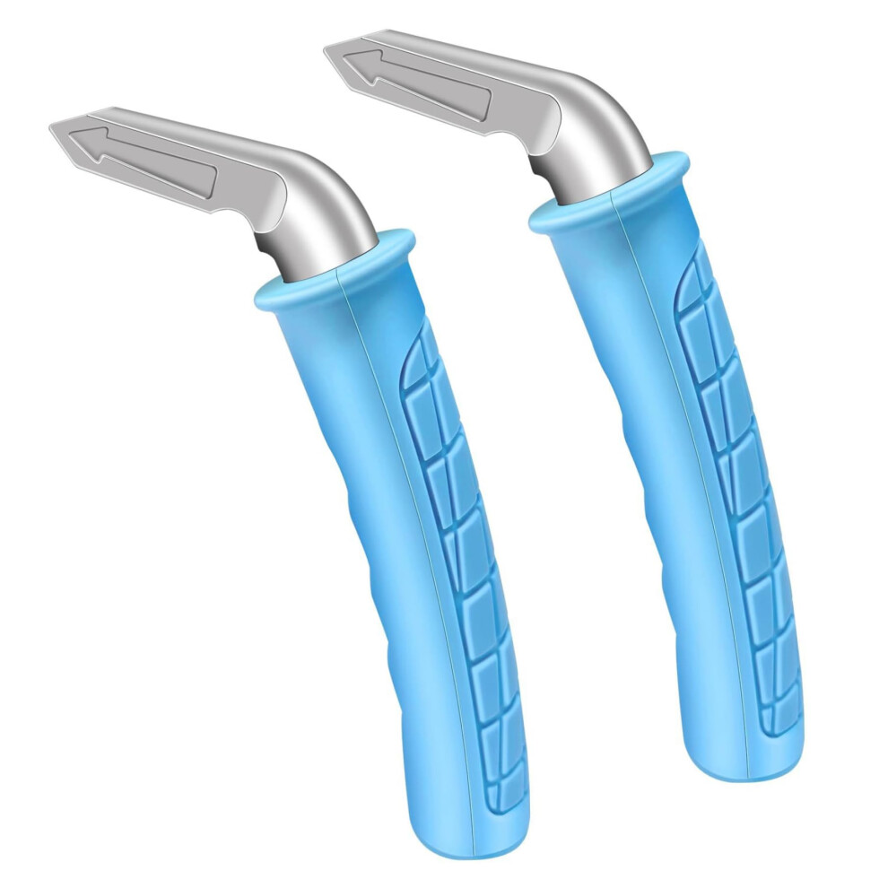 2Pcs Car Door Assist Handle, Non Slip Aluminum Vehicle Support For Elderly Mobility, 450 Lbs 9199774136129