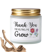 Candles for Women Soy Wax Jar Candle LongLasting Fragrance for Living Room And Yoga White Ebony Agarwood