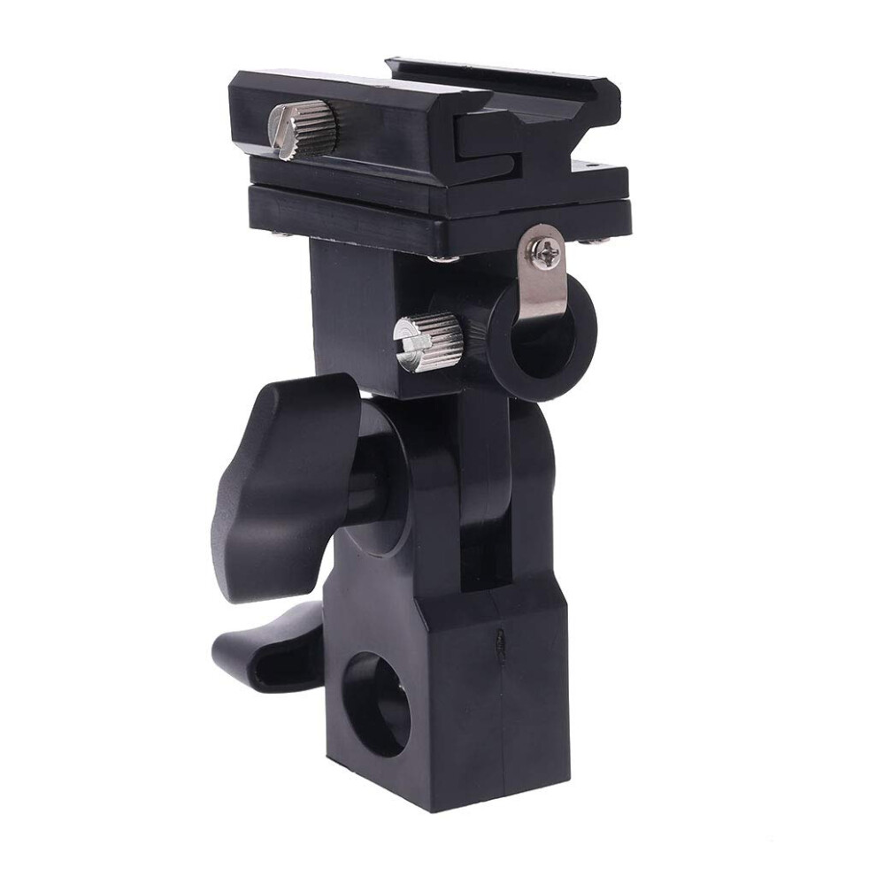 Photo Flash Adapter Hot Shoe Swivel Mount Stand Bracket With Umbrella Holder For Studio Ing Setup Light 9187378469798