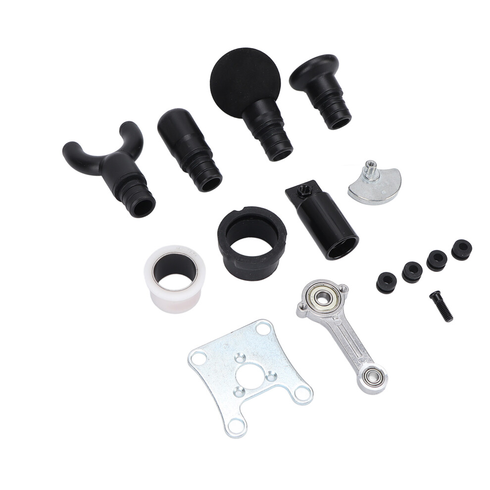 Aluminium Alloy 4-Head Deep Tissue Fascia Muscle Massager Gun Attachments
