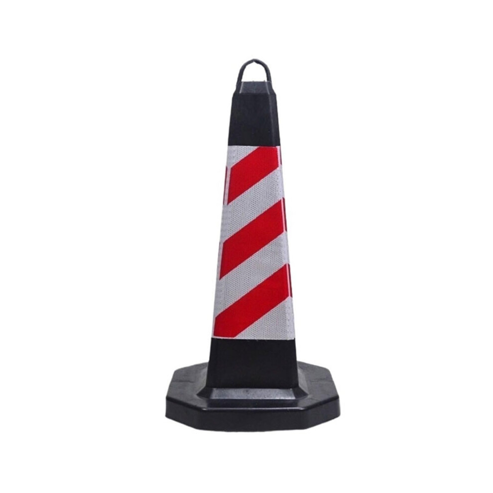 70Cm Traffic Road Cone With Visibility Reflective Strips For Street Driveway Parking Lot Safety Cone Red 9187378469811