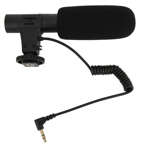 Universal Video Microphone, Ισχυρή Συμβατότητα με Βάση Εγκατάστασης Universal Hot Shoe, Βύσμα 1