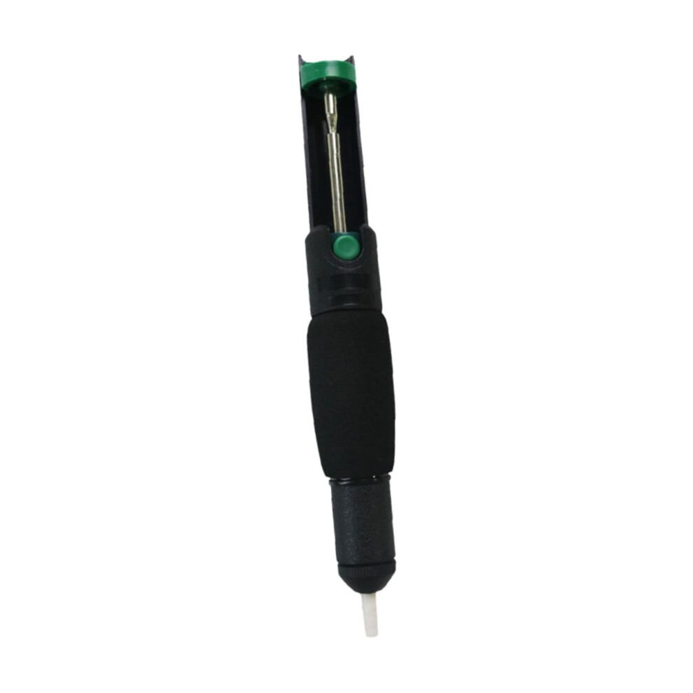 Solder Sucker With Strong Suction Power, Double Layer Seal, Ergonomic Grip For Electronics 9382693319456
