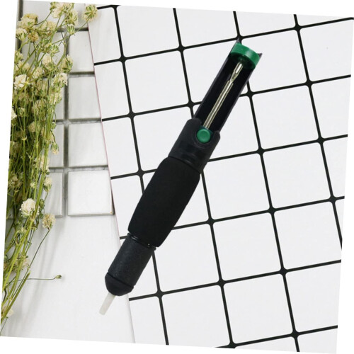 Solder Sucker with Strong Suction Power, Double Layer Seal, Ergonomic Grip for Electronics 1