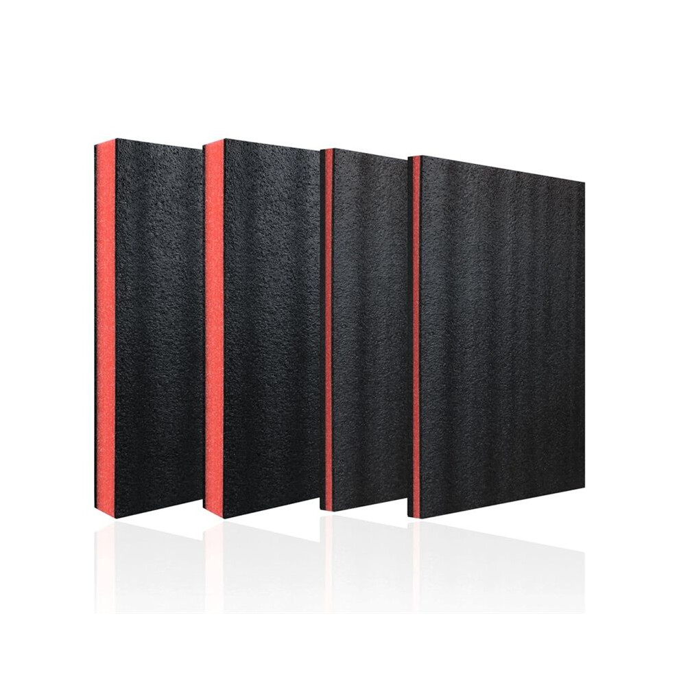 Tool Box Foam 4Pcs 18X12x2inch & 18X12 X 1Inch,Shadow Foam Inserts For Cases,Polyethylene Storage Sheets For Toolbox 6032269937418