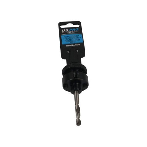us pro US PRO Tools Locking Arbor for Holesaws 32-152mm with Pilot Drill 7209 2