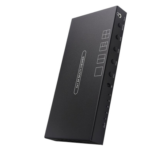 Screen Splitter Model MV4341 Four Screen -Compatible Splitter 4K Resolution 30HZ Multi-Function Splitter UK Plug