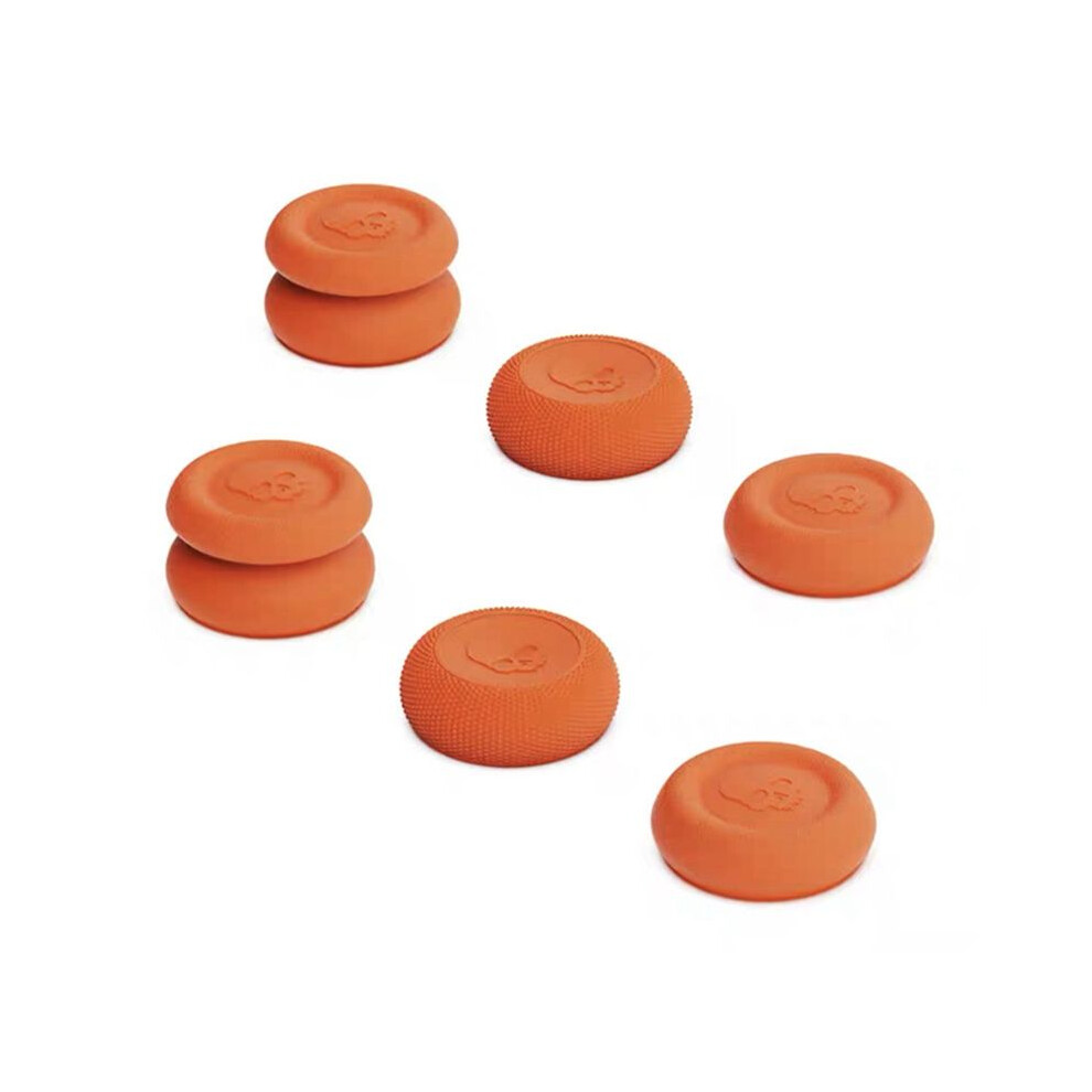 Thumb Grip Set Joystick Thumbstick Cover For Ps5 Ps4 Pro Non-Slip Thumbstick Cover Orange 6034166026233