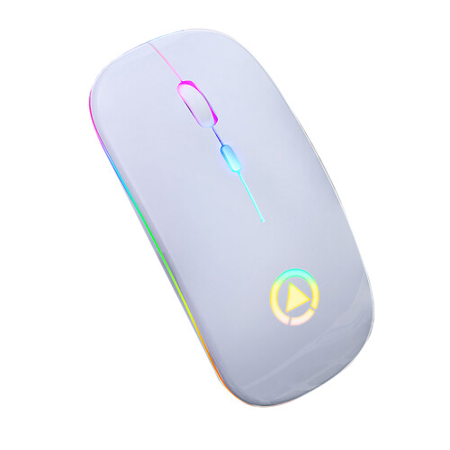 Ασύρματο ποντίκι, ποντίκι Bluetooth διπλής λειτουργίας, λεπτό επτά χρωμάτων,