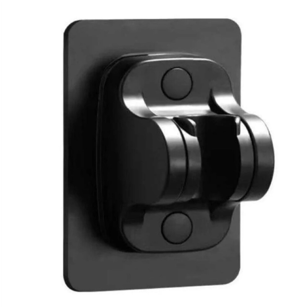 Shower Head Pressure 3 Modes Adjustable Water Saving Onekey Stop Black Holder Ref: 4912 9382693320124
