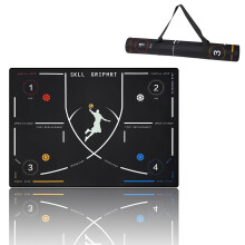 Basketball Footstep Mat Portable Agility Training Mat for Speed and Skill Development - Durable Non-Slip Design