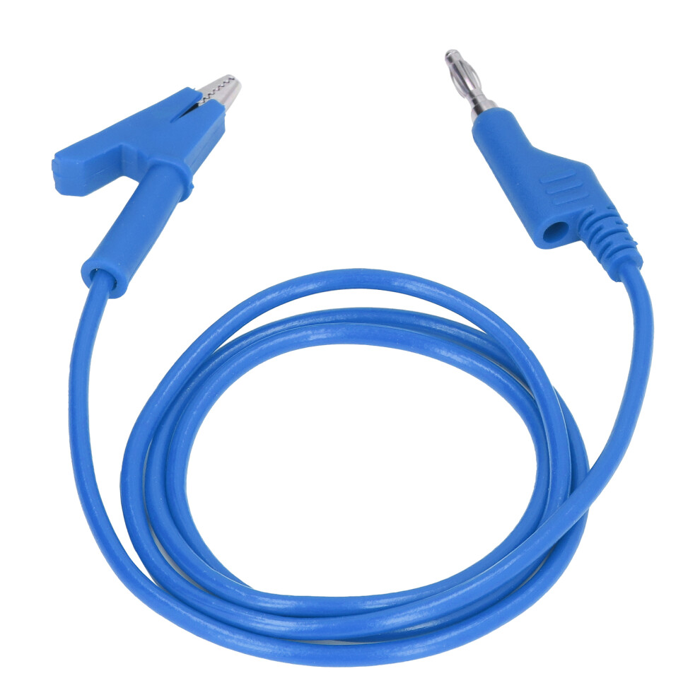 Electrical Testing Banana Plug Leads 4Mm Blue Cable Flexible J.70035â1 5051375924632
