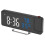 Multifunctional Clock Temperature and Humidity Projection Alarm Clock LED Mirror Clock with Data Projection 1