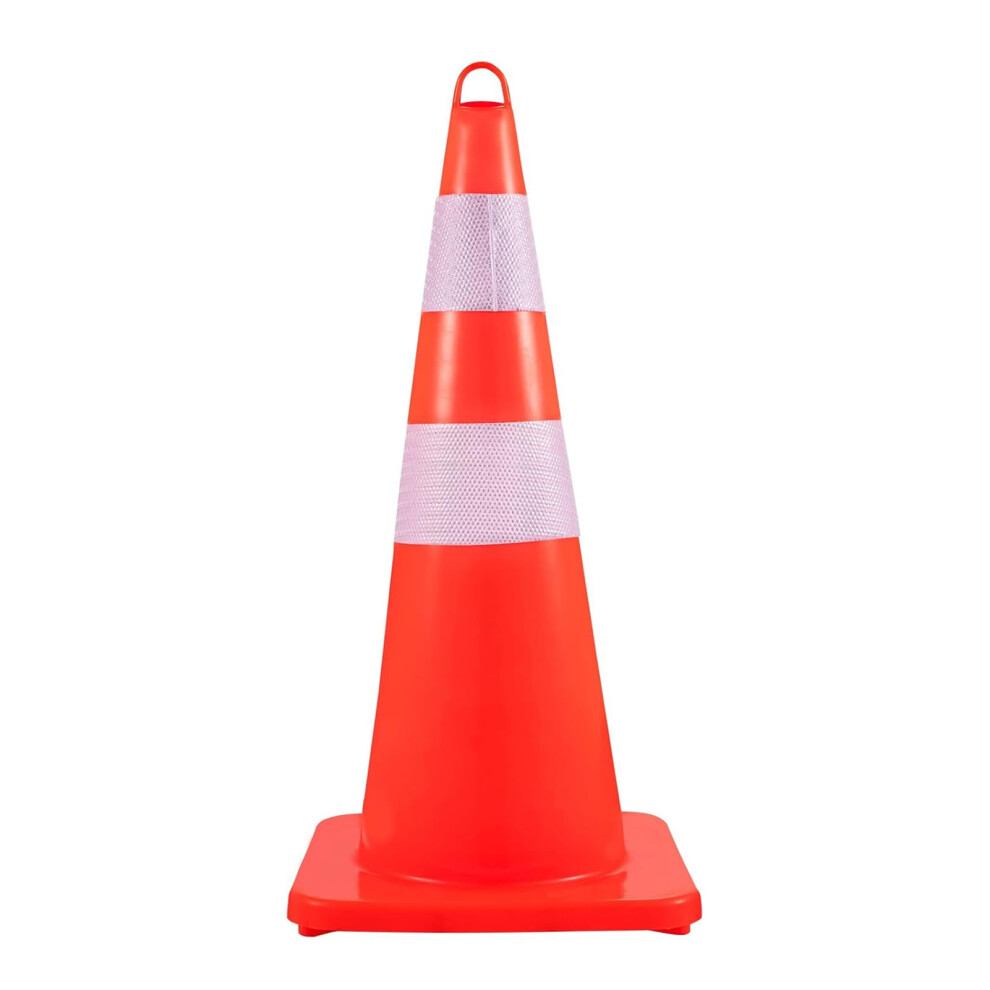 Safety Cones Reflective Collar Weighted Base Pvc Orange Traffic Cone For Traffic Control And Driveway Parking 9382693320865