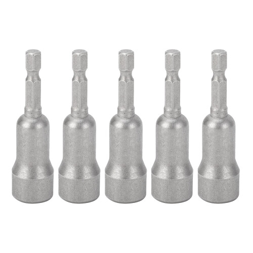 5-teiliger Flügelmutterndreher-Bit, 4 mm, 1/4 Zoll