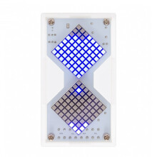 5V LED Dot Matrix Elektronische Zandloper DIY Kit Zwaartekracht Sensor Timer Klok Soldeer Oefen DIY Kit met Batterij