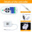 LED Controller Dimmer App Controlled with 23-Key Remote for DIY Lighting Single Color LED Strip 9