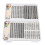 400 Clusters Individual Eyelash Extensions Soft Fluffy Reusable Mixed Length 12