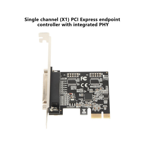 PCIe 1X IEEE 1284 DB25 Parallel-Port-Adapterkarte für Windows/Linux 2