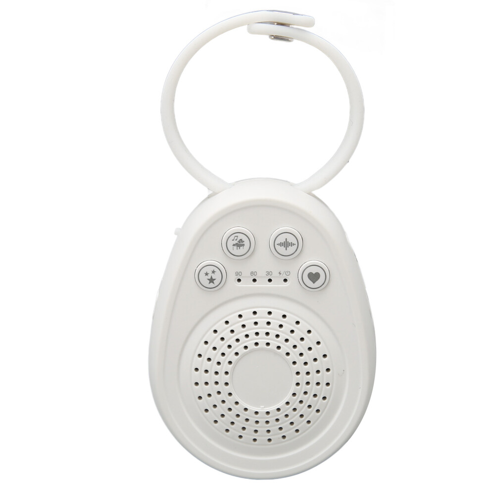 Kids Noise Sleep Aid 20 Sound Sources Portable With Timer White 9491375925868