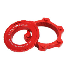 Bike Conversion Essential, Aluminum Alloy Centerlock Adapter Ensures Smooth Transition From Centerlock To 6 Pin Disc, Universal Design For Mountain An