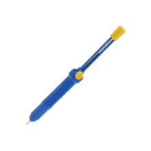 Soldering Sucker Pen with Strong Suction, Manual Pump for Electronic Soldering, Airtight Design, Blue Color