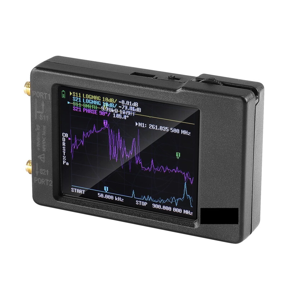 Spectrum Analyzer Vna-H Vector Network Antenna Analyzer 10Khz-1.5Ghz Swr Meter With Sd Card Slot For Mf Hf Vhf Uhf 9347817561623