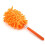 Extendable Microfiber Duster with Long Handle for  Ceilings Home Cleaning (Orange) 1