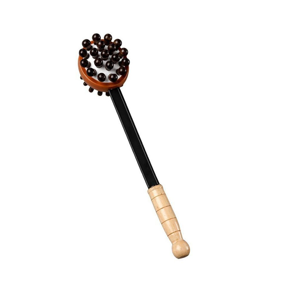 Back Knock Massage Handheld Round  Back Pounding Massage Hammer Relieve Stress And Fatigue Meridian Massage