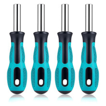4 PCS Bit Driver Handle, 1/4 Driver Handle Magnetic Screwdriver Bit Drivers Magnetic Bits Holder Screwdriver Handles