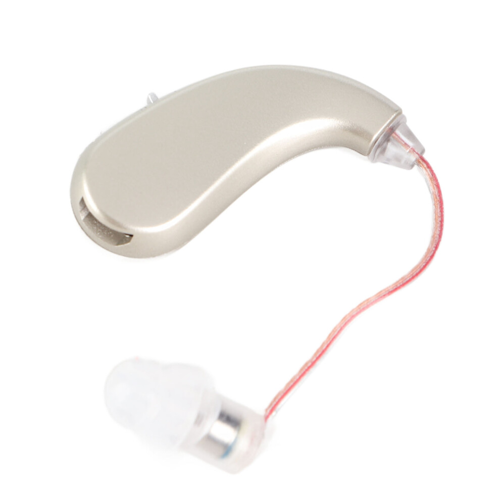 Rechargeable Silver Sound Amplifier with 40dB Gain & 25mAh Battery