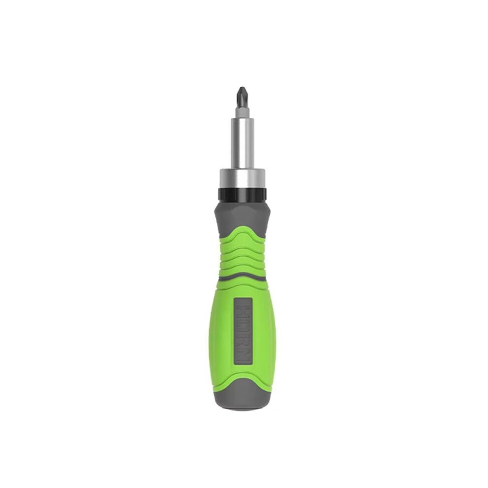 11 In 1 Ratchet Screwdriver Hidden Screwdriver Multi Angle Corner Capable Multifunctional Screwdriver Tool Green 6031497421058