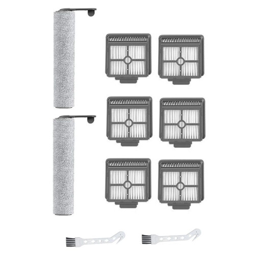 For  H12/13/H12Pro/M13/H11MaxH12S Floor Scrubber Filter Element Roller Brush Replacement Kit Brush