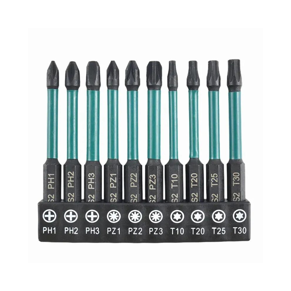 10 Pcs 70Mm Non-Slip Screwdriver Set Ph Pz Trox For Electricians Circuit Breaker And Socket Switches 6032436407539