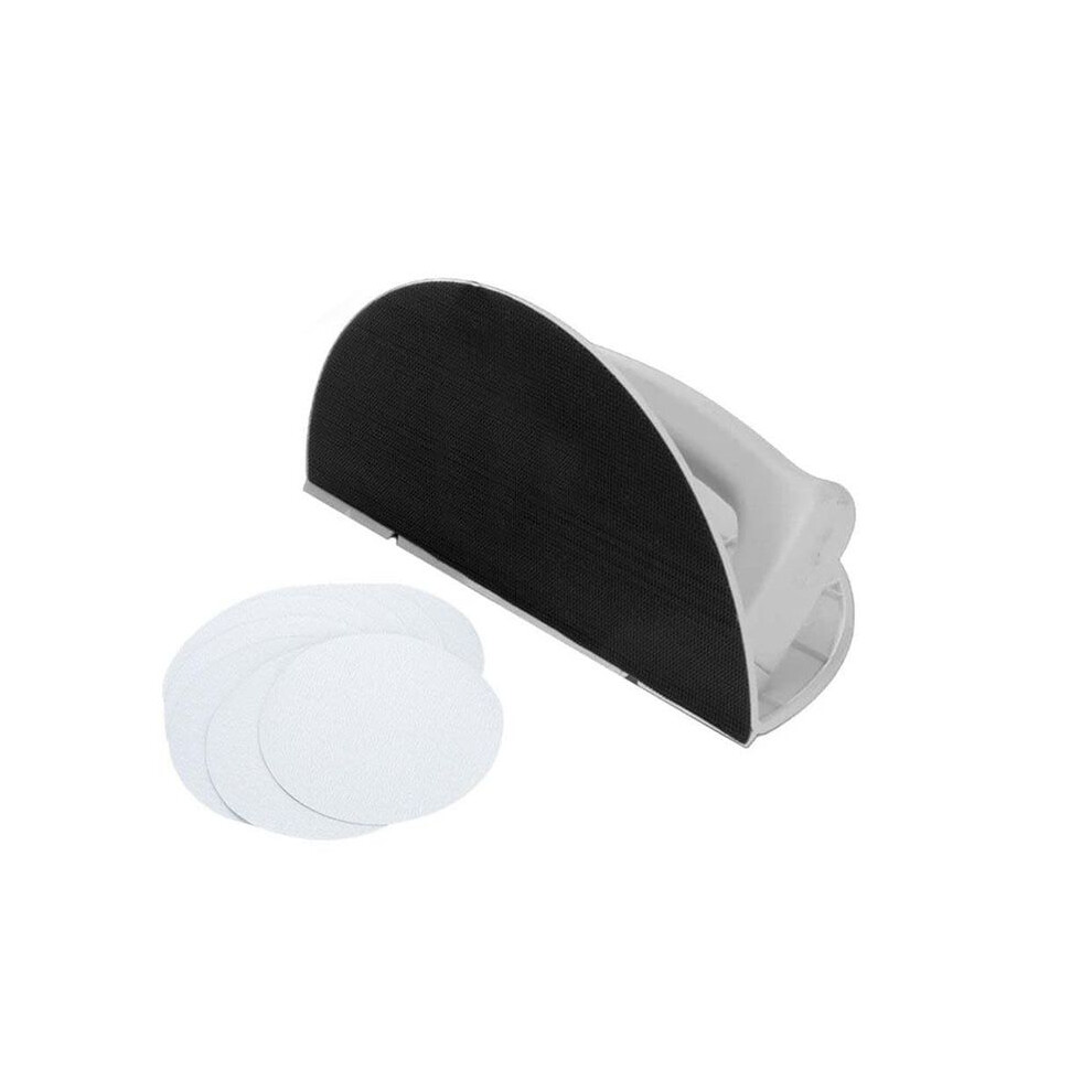 Drywall Corner Sander Right Angle Half Round Angle Grinding Tool+Sandpaper Hand Sander For Cleaning And Polishing 6033176065256