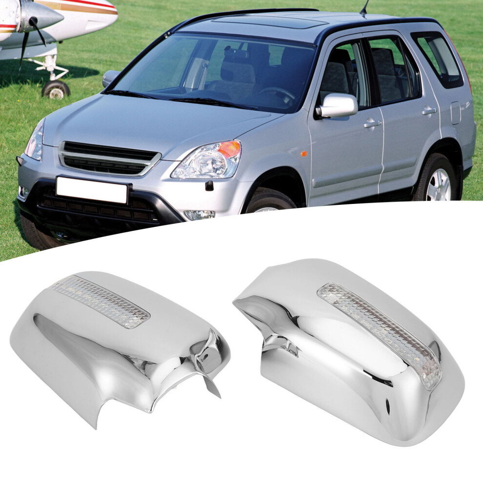 2 Pack Rearview Mirror Covers With Led Signal For Honda Crv Rd4 Rd9 8781375929746