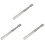 3X Stainless Steel Sealing Scraper Flat Scraper Sealing Tool for Solder Paste 1